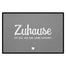 Fußmatte HOME STYLE - Design "Zuhause ist da, wo die Liebe wohnt"