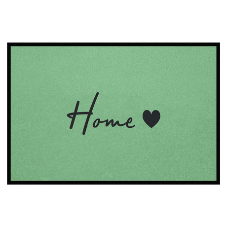 Fußmatte HOME STYLE - Design Home ♡ | Jade/Schwarz