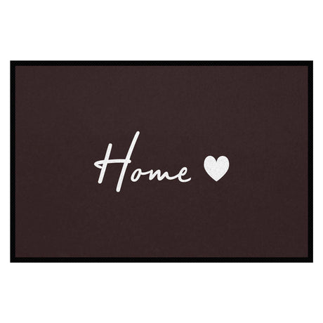 Fußmatte HOME STYLE - Design Home ♡ | Kastanie/Weiß